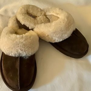 UGG Cozy Expresso Suede Slipons